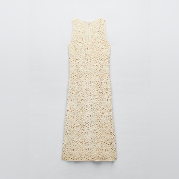 Zara Knit Midi Dress NWT - Picture 7 of 8